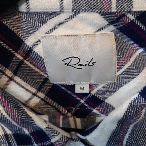 Rails plaid flannel shirt - Picture 5 of 14